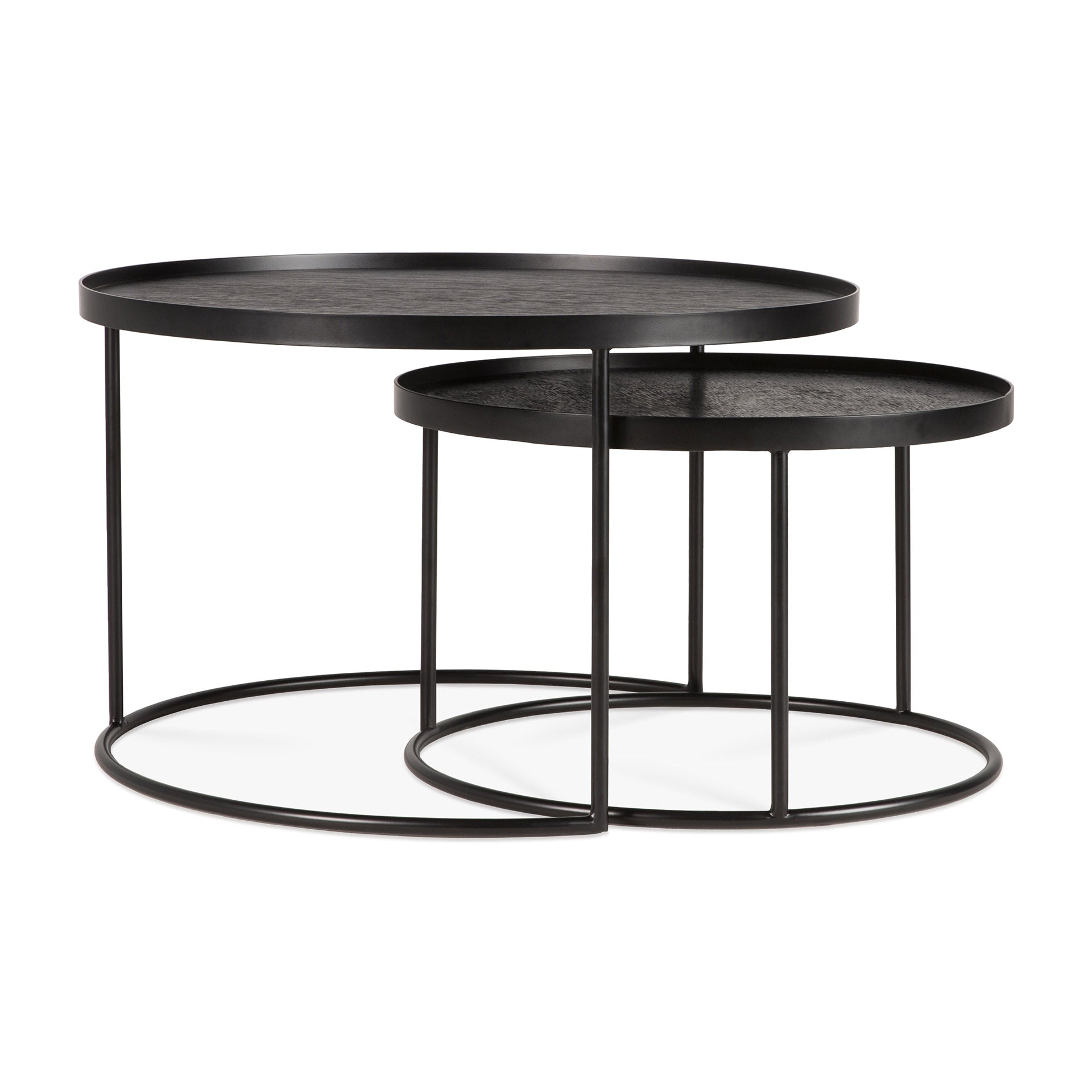Ethnicraft Couchtisch Set