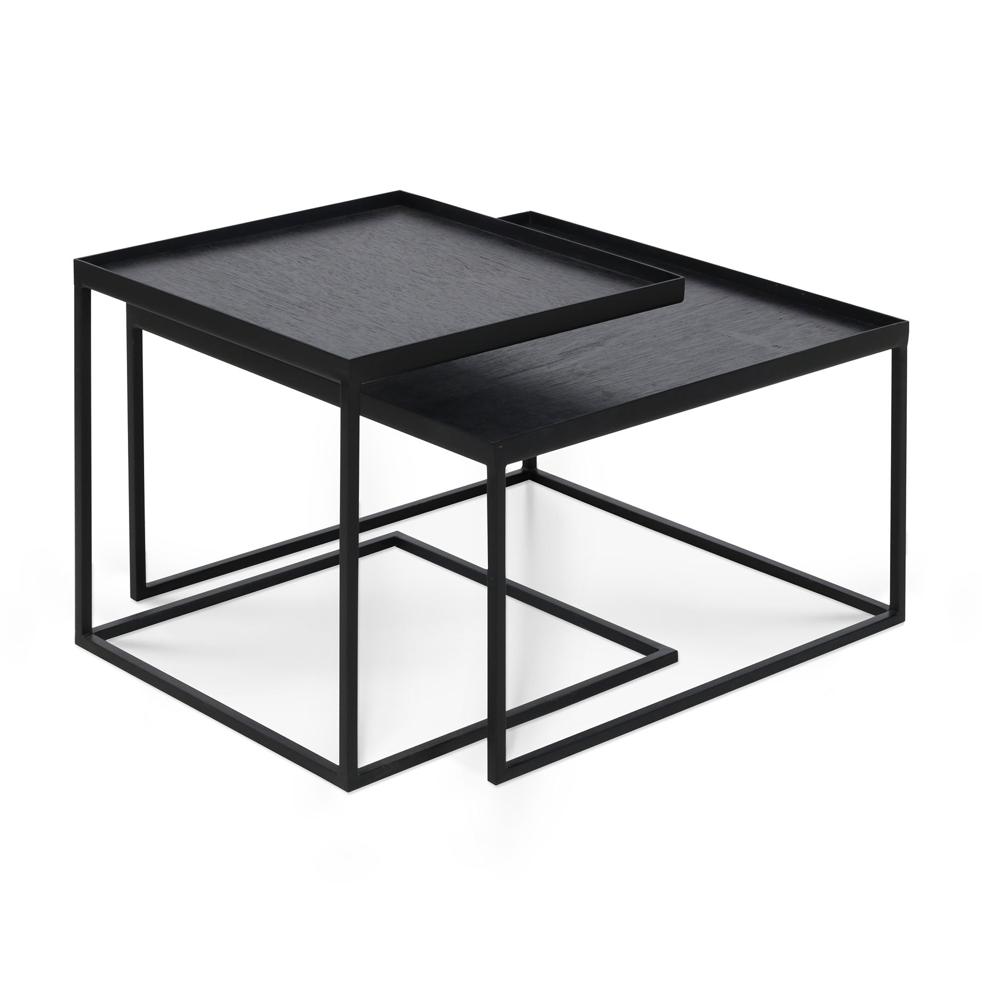 Ethnicraft Couchtisch Set