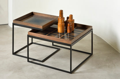 Ethnicraft Couchtisch Set