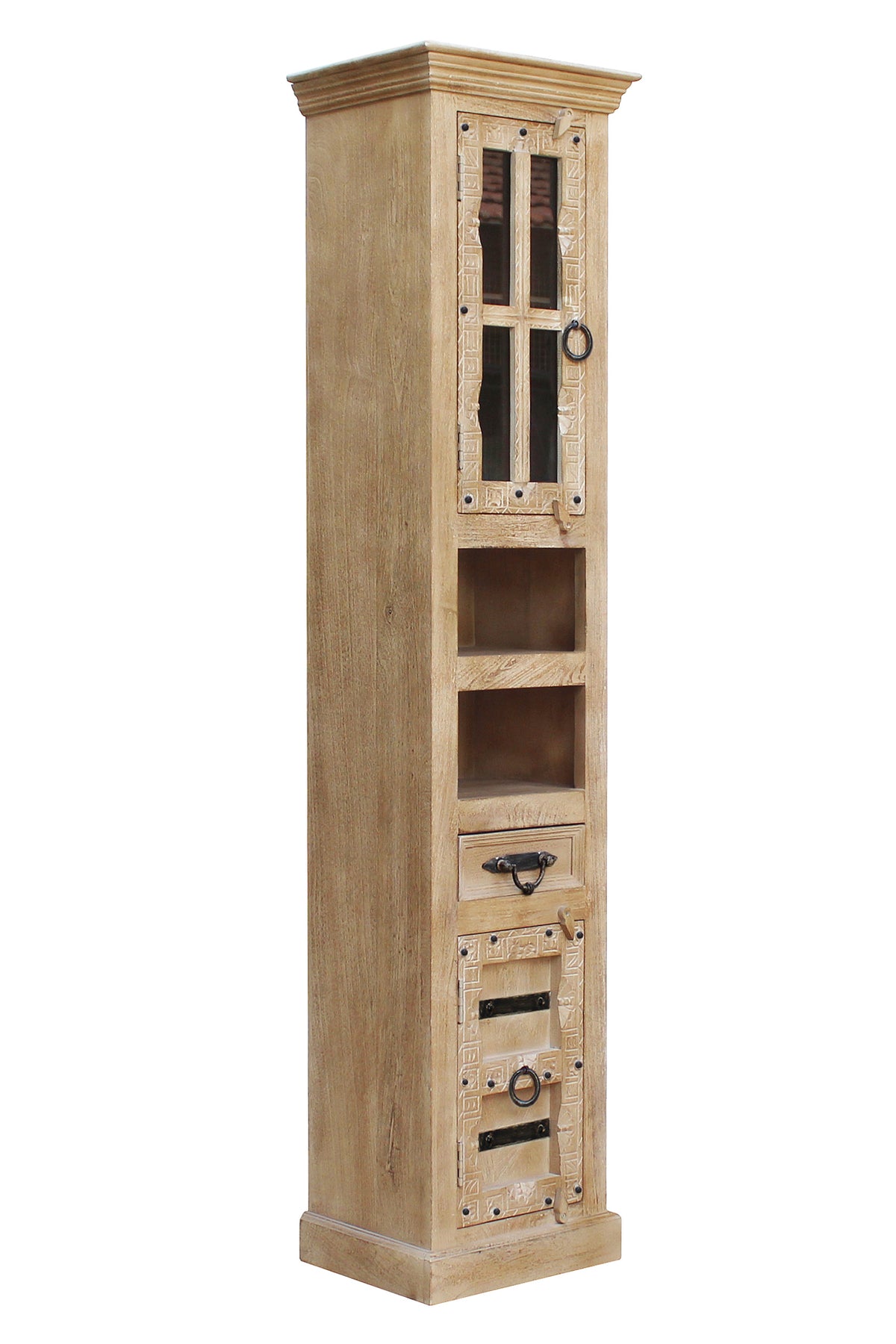 SIT-Möbel DAIPUR, Hochschrank, Material: Mango, Farbe: natur