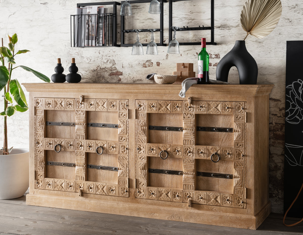 SIT-Möbel DAIPUR, Sideboard, Material: Mango, Farbe: natur
