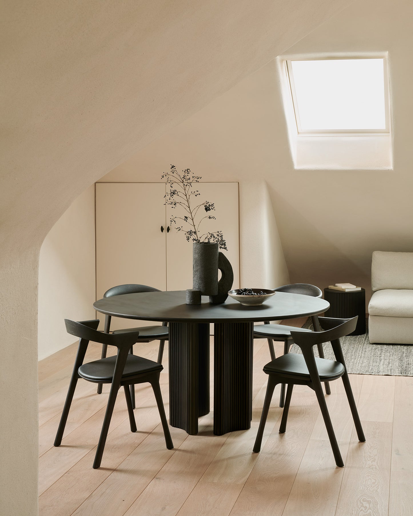 Ethnicraft Beistelltisch Roller Max