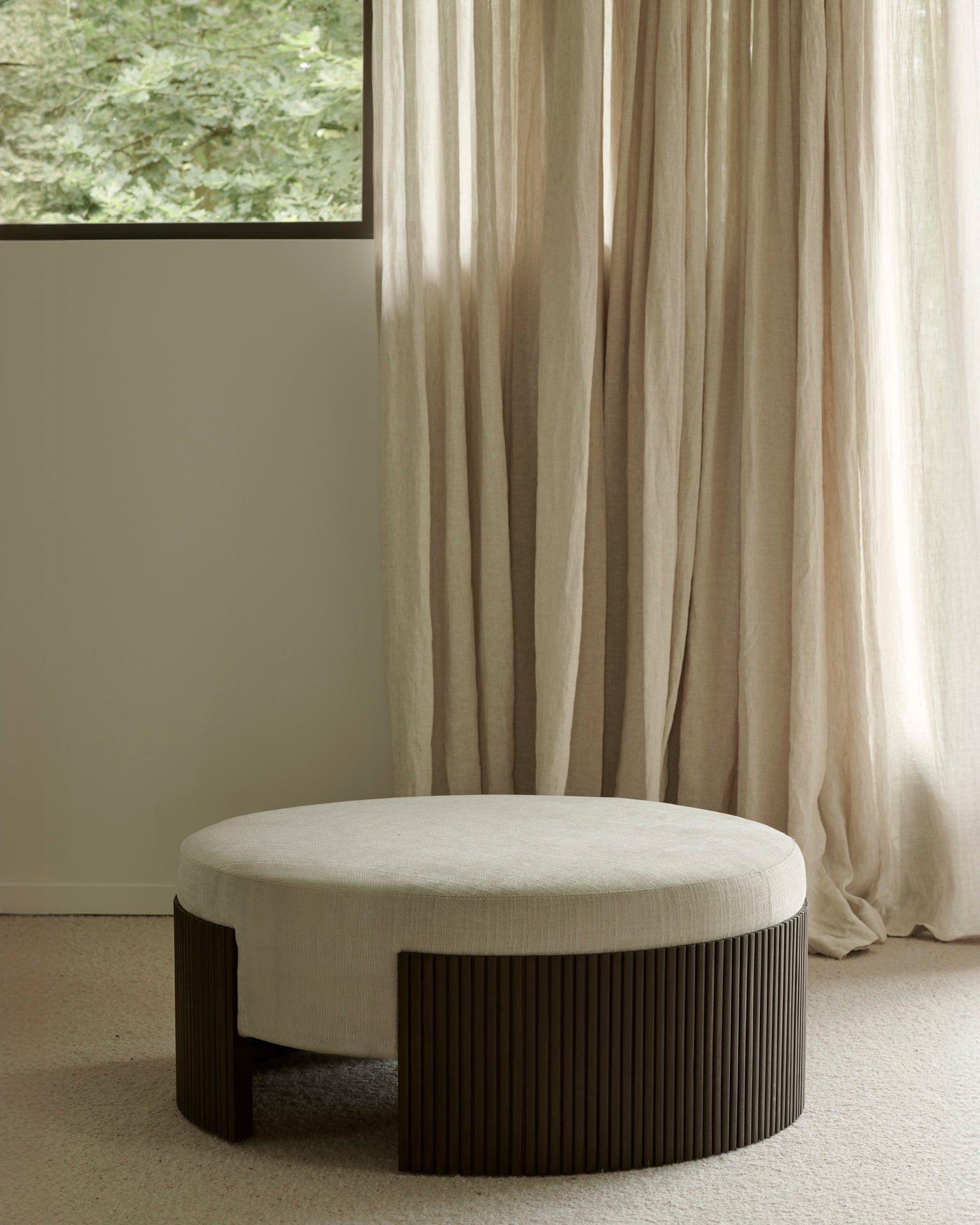 Ethnicraft Roller Max Pouf