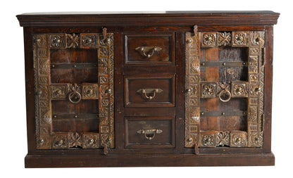 SIT-Möbel ALMIRAH, Sideboard, Material: Recyceltes Altholz, Farbe: braun