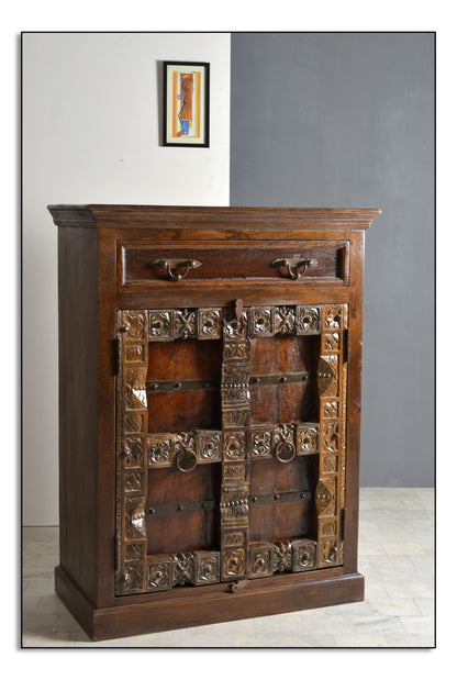 SIT-Möbel ALMIRAH, Highboard, Material: Recyceltes Altholz, Farbe: braun