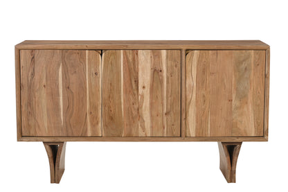 SIT-Möbel WAVE, Sideboard, Material: Akazie, Farbe: Natur