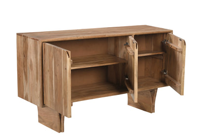 SIT-Möbel WAVE, Sideboard, Material: Akazie, Farbe: Natur