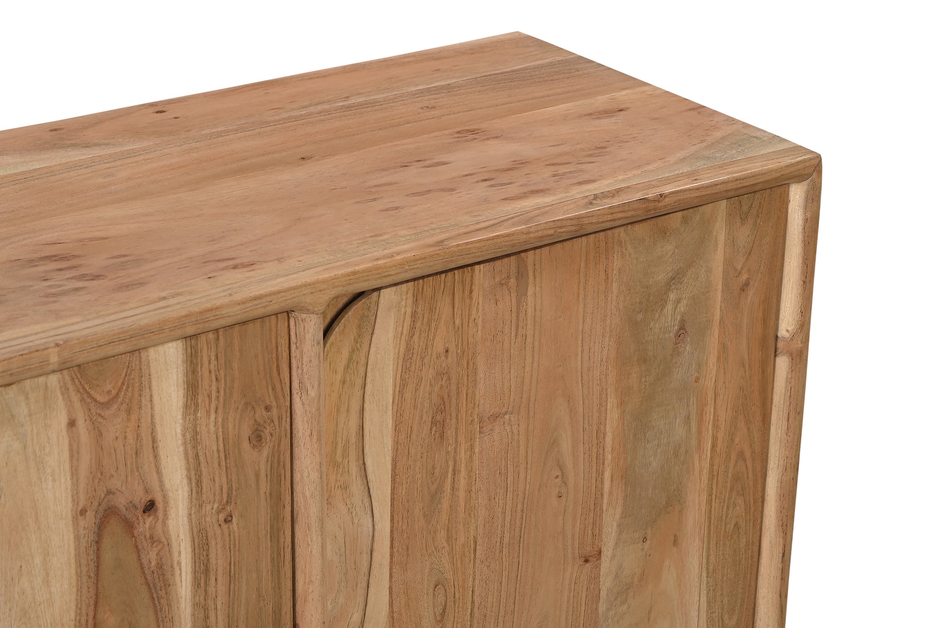 SIT-Möbel WAVE, Sideboard, Material: Akazie, Farbe: Natur