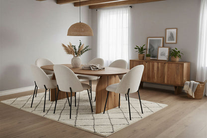 SIT-Möbel WAVE, Sideboard, Material: Akazie, Farbe: Natur