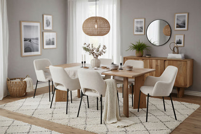 SIT-Möbel WAVE, Sideboard, Material: Akazie, Farbe: Natur