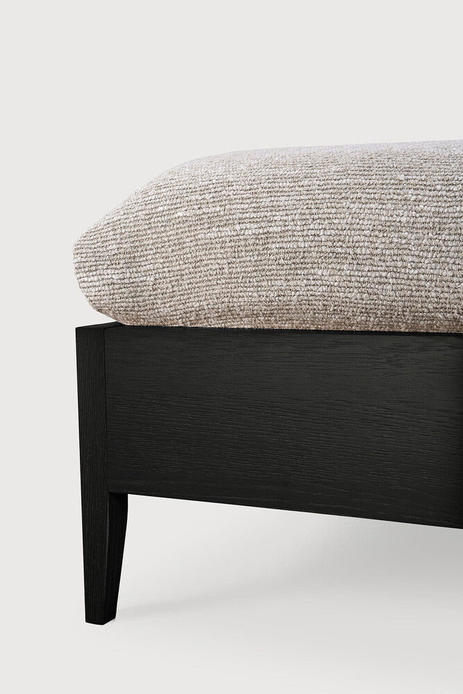 Ethnicraft Spindle Eiche Schwarz Bett