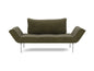 Innovation Zeal Straw Sofa mit Armlehnen