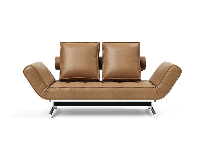 Innovation Ghia Chrom Sofa mit Armlehnen