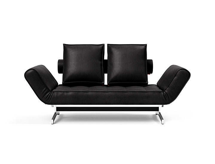 Innovation Ghia Chrom Sofa mit Armlehnen