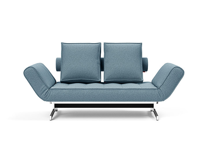 Innovation Ghia Chrom Sofa mit Armlehnen