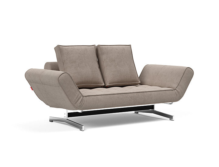 Innovation Ghia Chrom Sofa mit Armlehnen