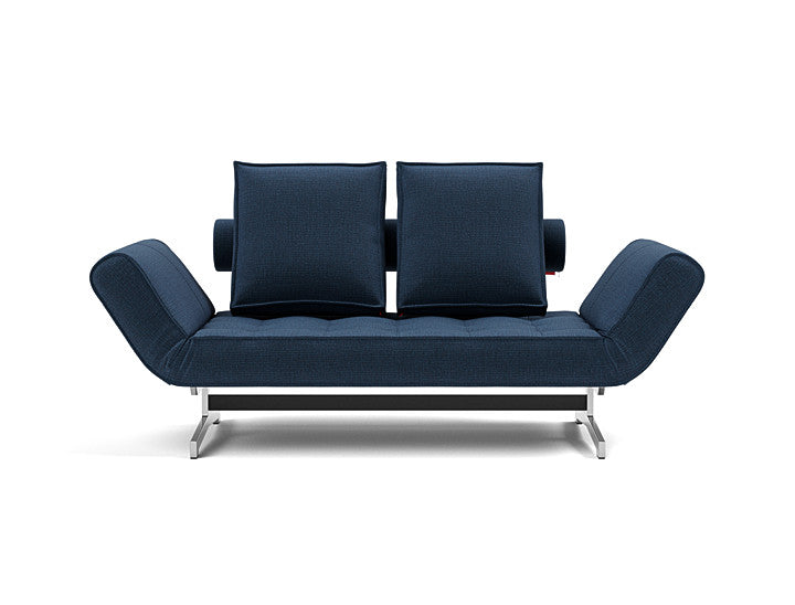 Innovation Ghia Chrom Sofa mit Armlehnen