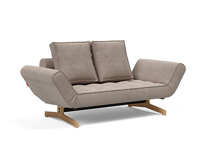 Innovation Ghia Wood Sofa mit Armlehnen