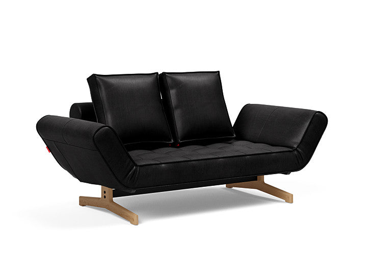 Innovation Ghia Wood Sofa mit Armlehnen