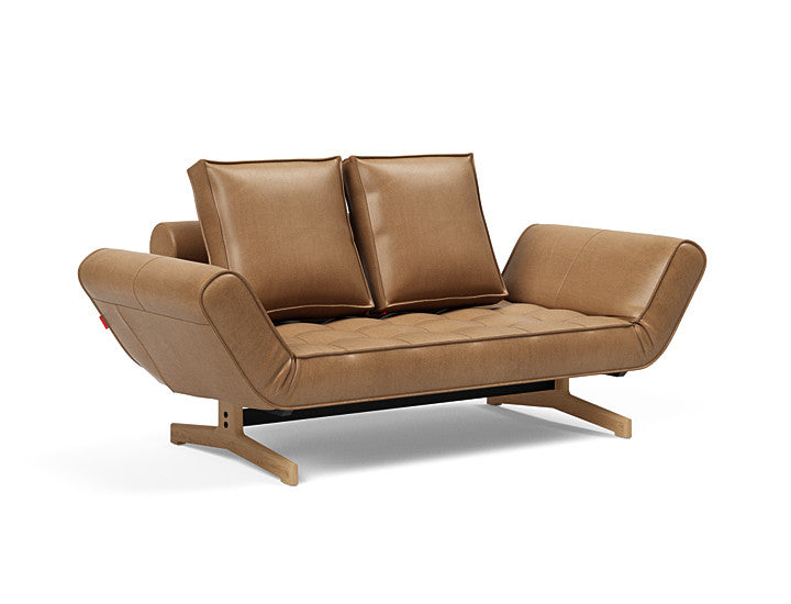 Innovation Ghia Wood Sofa mit Armlehnen