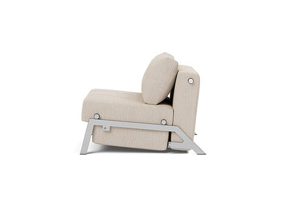Innovation Cubed Chrom 90 Sessel ohne Armlehnen