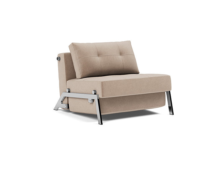 Innovation Cubed Chrom 90 Sessel ohne Armlehnen