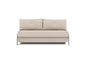 Innovation Cubed Chrom 160 Sofa ohne Armlehnen