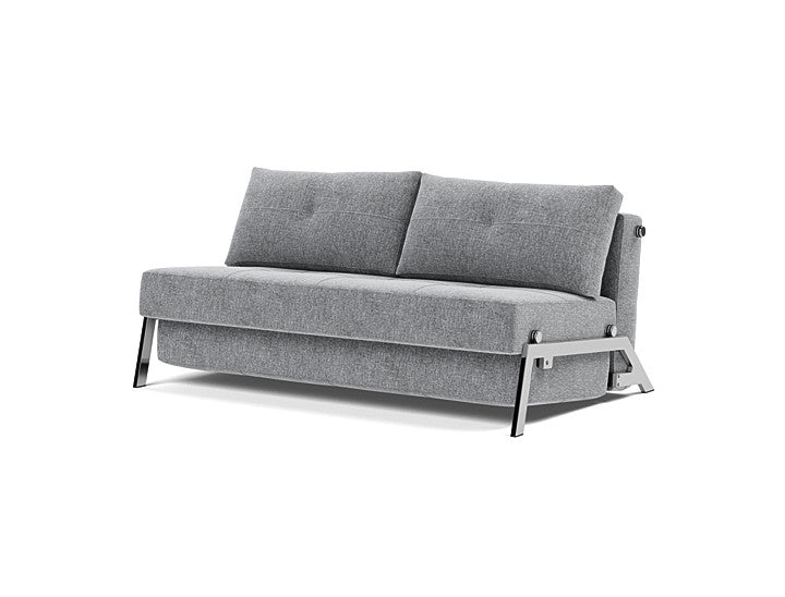 Innovation Cubed Chrom 160 Sofa ohne Armlehnen