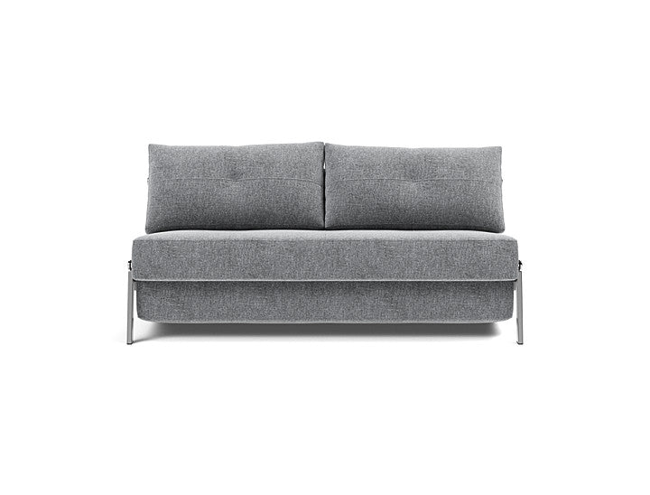 Innovation Cubed Chrom 160 Sofa ohne Armlehnen