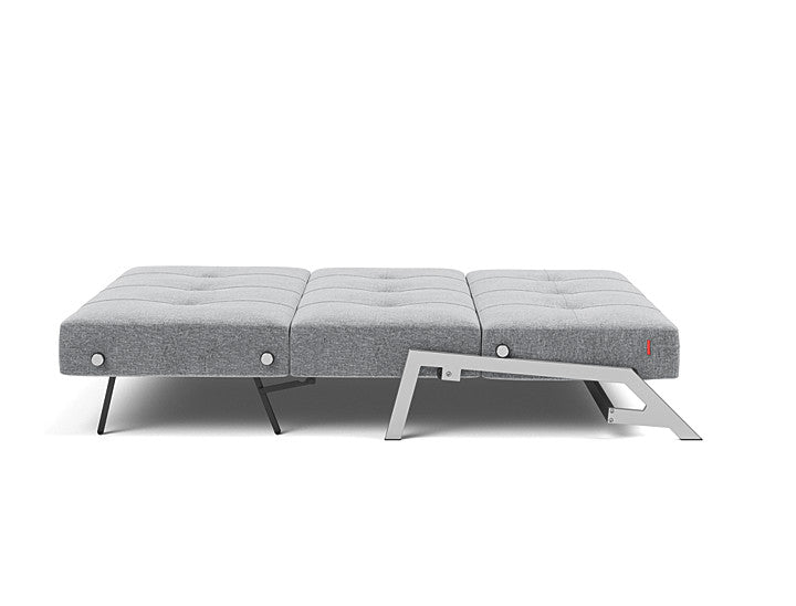 Innovation Cubed Chrom 160 Sofa ohne Armlehnen