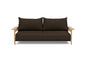 Innovation Malloy Wood Sofa mit Armlehnen