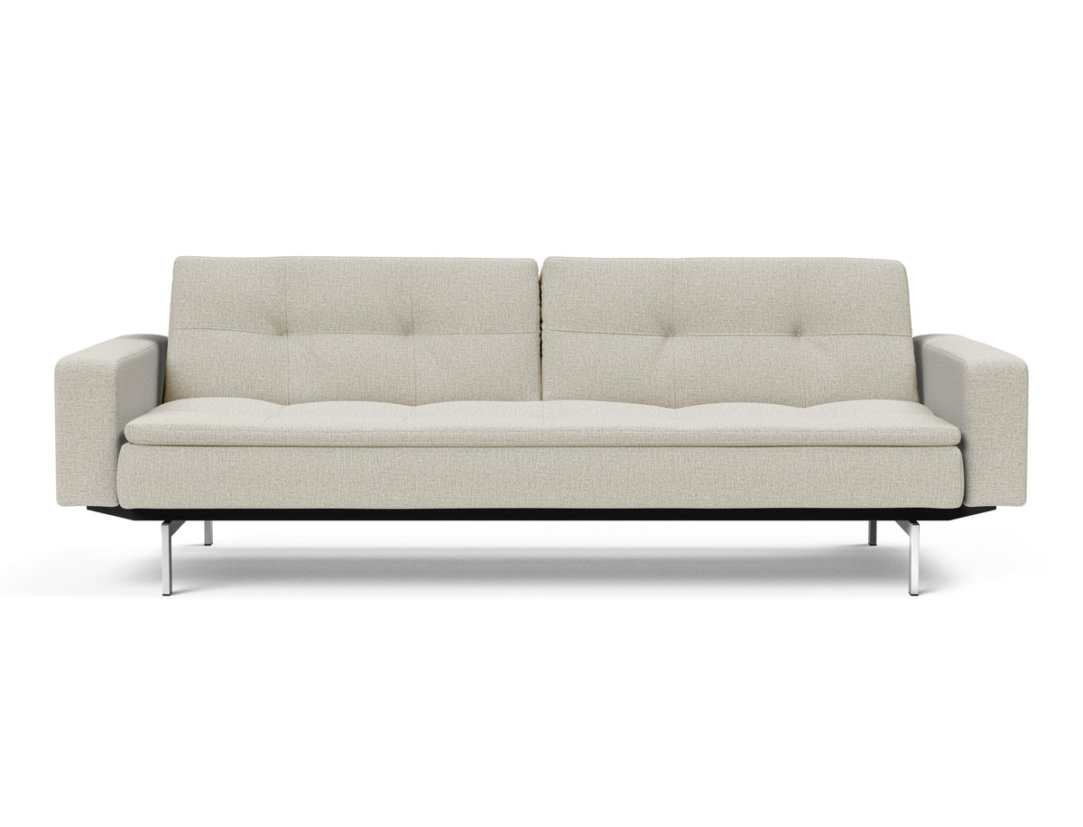 Innovation Dublexo Chrome Sofa Bed With Arms 527