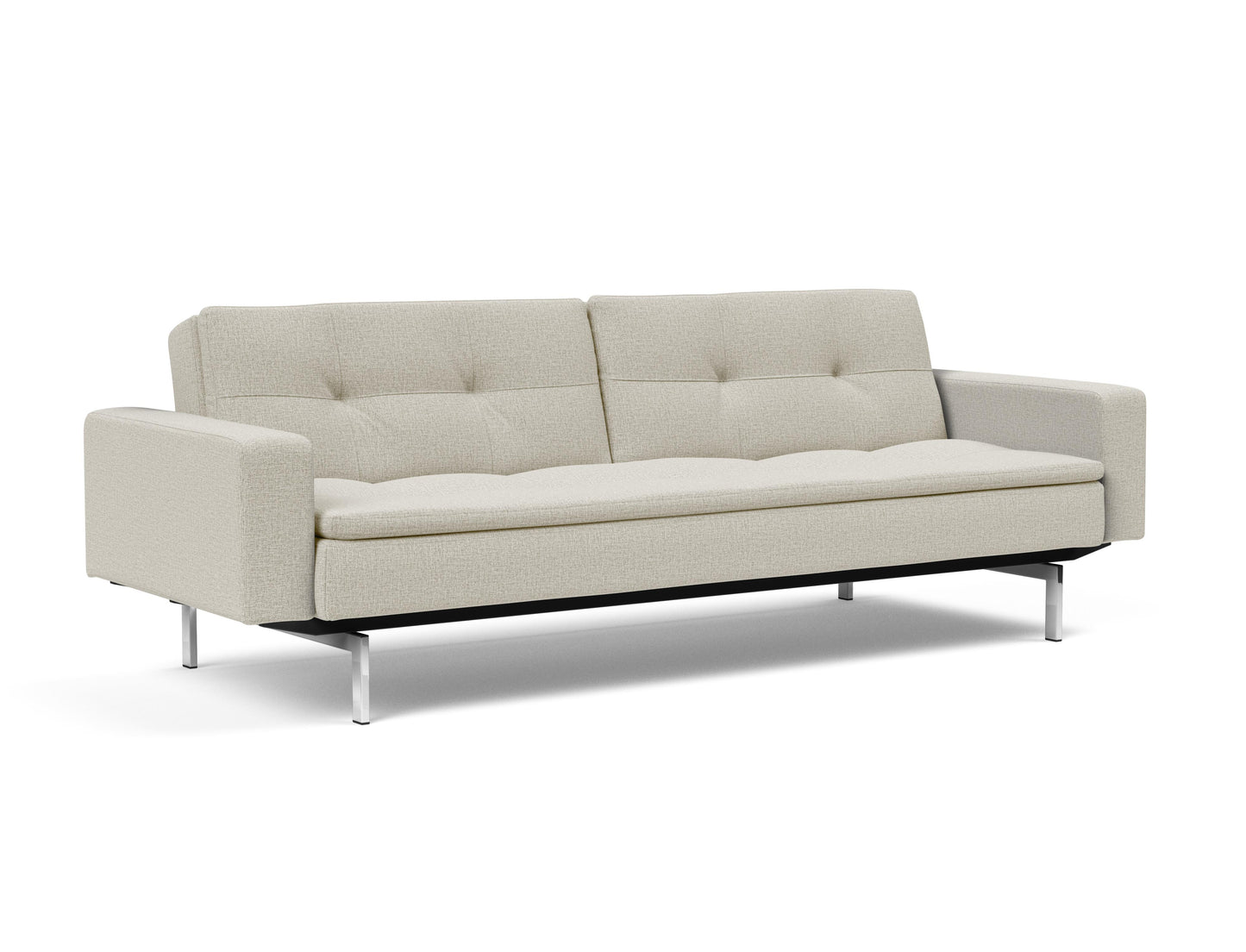 Innovation Dublexo Chrome Sofa Bed With Arms 527