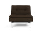 Innovation Dublexo Chrome Sofa ohne Armlehnen