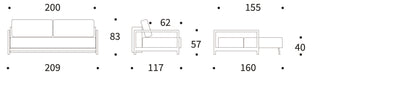 Innovation Bifrost D.E.L. Sofa Bed 528