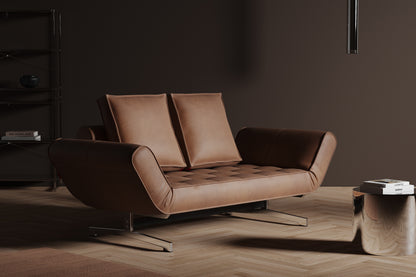 Innovation Ghia Chrom Sofa mit Armlehnen