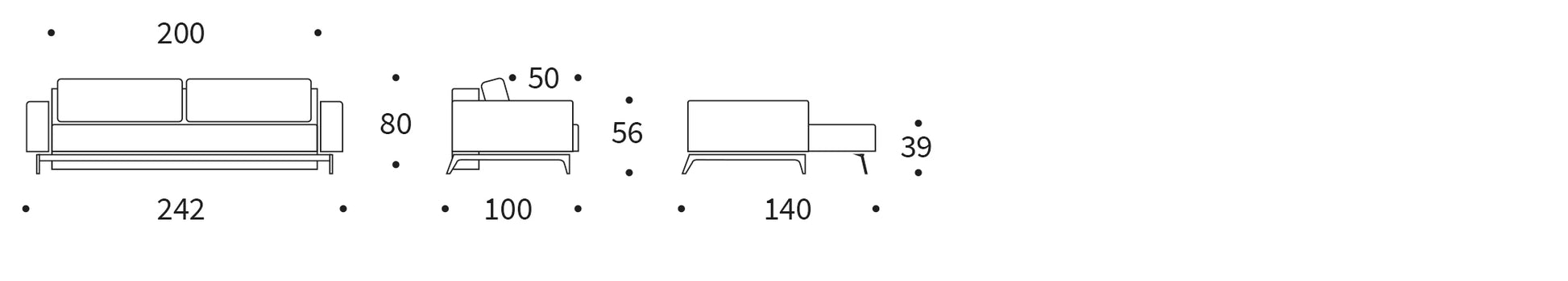 Innovation Idun Sofa Bed 521