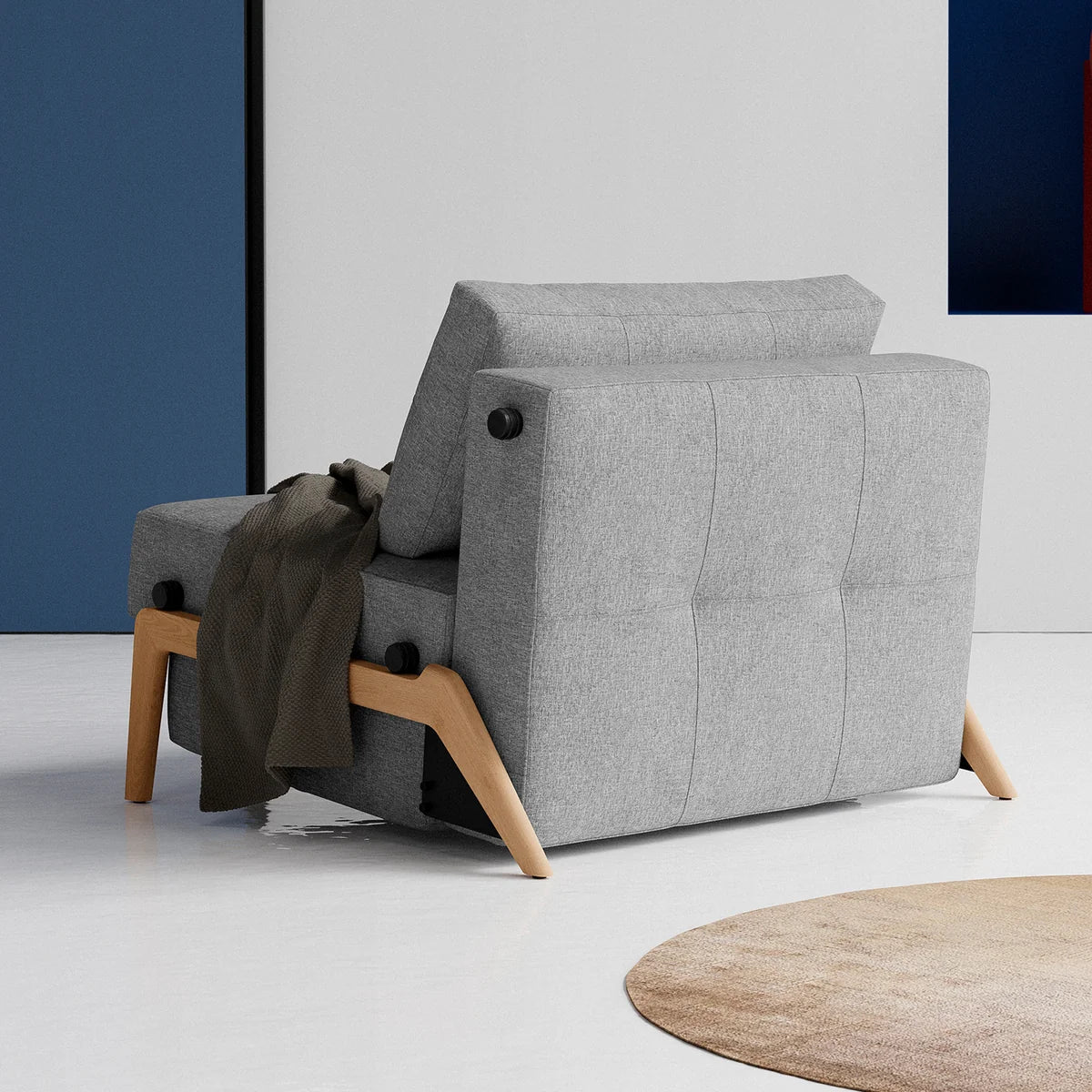 Innovation Cubed Wood 90 Sessel ohne Armlehnen