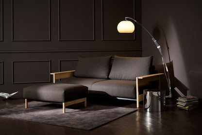Innovation Malloy Wood Sofa mit Armlehnen