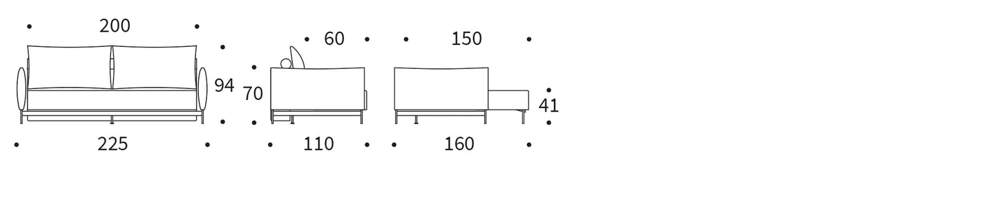 Innovation Malloy Sofa Bed 579