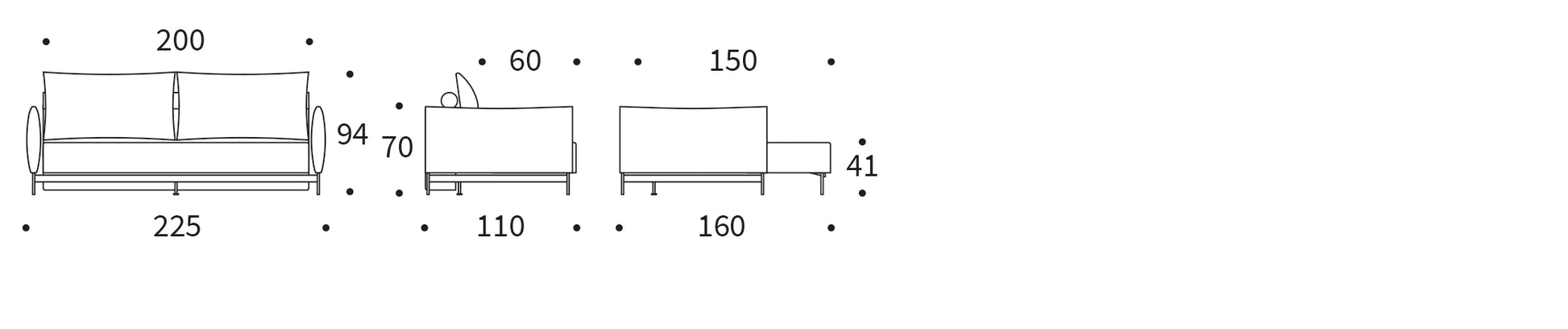 Innovation Malloy Sofa Bed 579