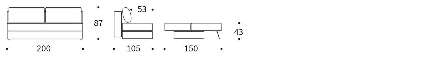 Innovation Osvald Sofa Bed 565