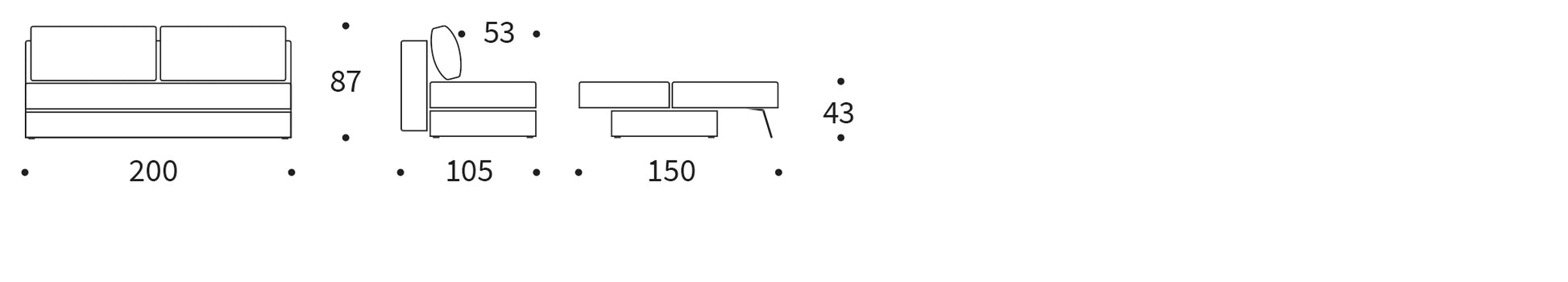 Innovation Osvald Sofa Bed 565