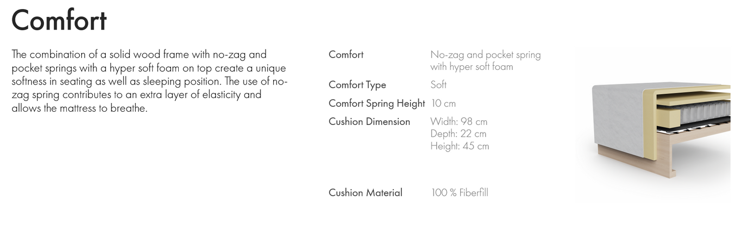 Innovation Newilla Lounger Sofa mit Armlehnen