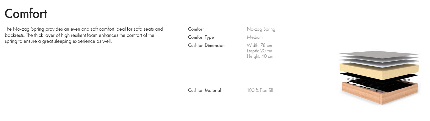 Innovation Cubed Wood 90 Sessel ohne Armlehnen