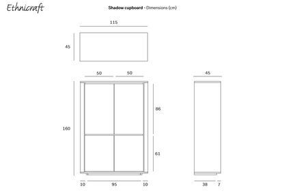 Ethnicraft Shadow Schrank