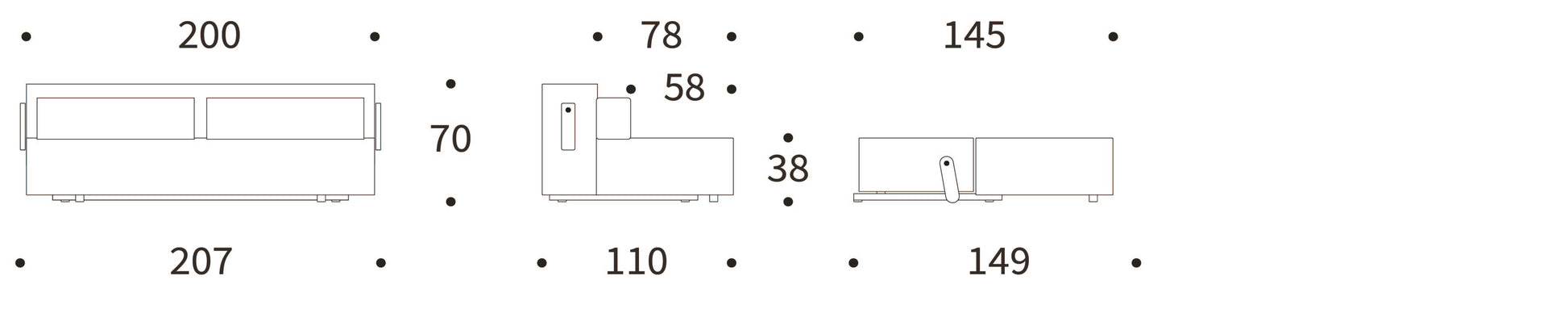 Innovation Yonata Sofa Bed 586