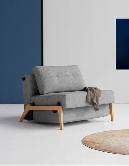 Innovation Cubed Wood 90 Sessel ohne Armlehnen