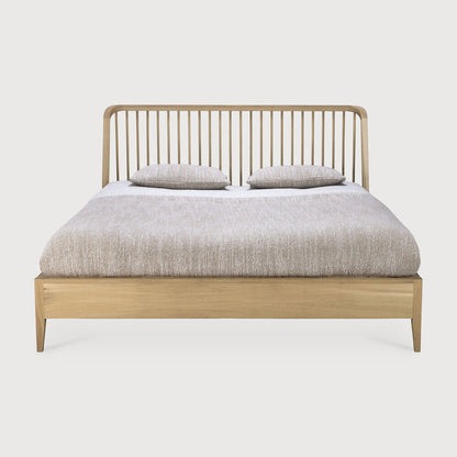 Ethnicraft Spindle Eiche Bett 160 cm - Vorführmodell