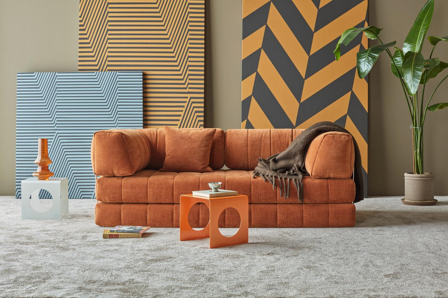 Innovation Cozy Pad Sofa mit Armlehnen